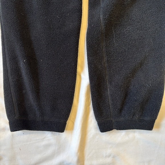Vintage REI Fleece Pants Men’s Large Black Drawstring Camp Lounge - Picture 3 of 9